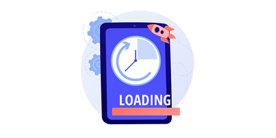 Vector Image of Mobile Loading Screen