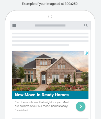 Screenshot of Display Ad on Mobile
